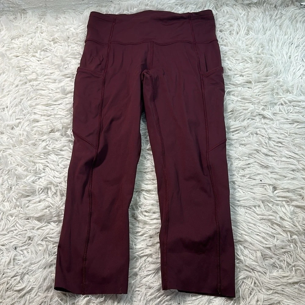 Lululemon Fast and Free Crop II 19